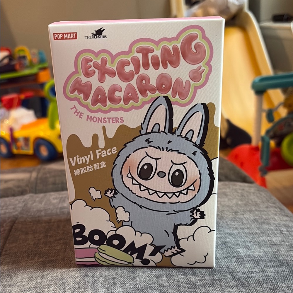 Pop Mart Exciting Macaron The Monsters Vinyl Face Toy